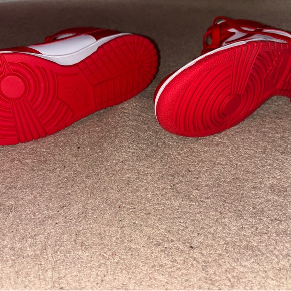 Nike Dunk High Panda in white and red #sneakers - NEVER WORN!! No box included - Picture 3 of 4